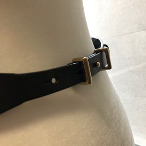 Club Monaco velvet belt